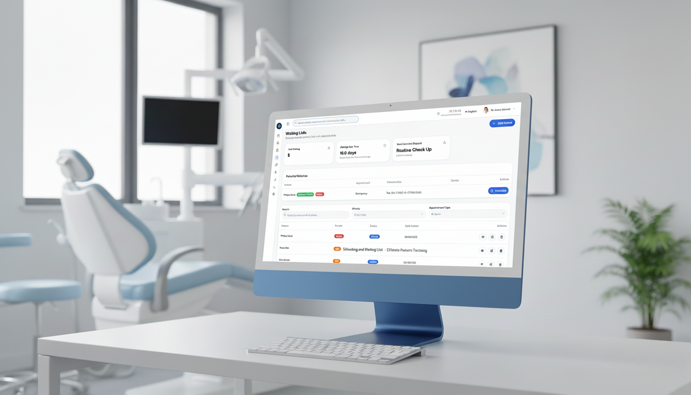 Scheduling & Waiting List screenshot